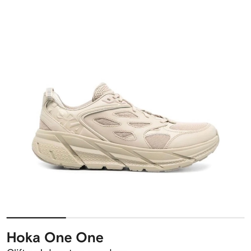 Hoka Clifton L tan sneakers size 7 women’s sold out everywhere!